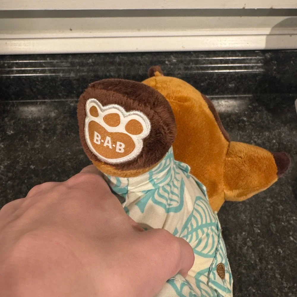 Build A Bear Animal Crossing New Horizons Tom Nook Stuffed Plush Toy Nintendo - Picture 5 of 10